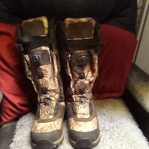 CABELA'S Gore-Tex Camo 16" HUNTING CALF BOOTS 81-8726 Men's SIZE 12M GORE-TEX